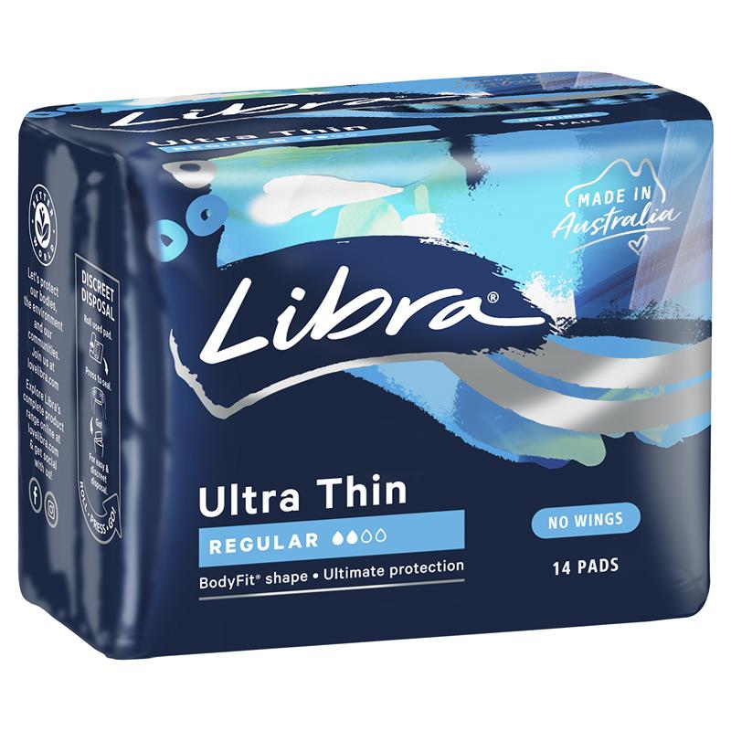 Load image into Gallery viewer, Libra Ultra Thins Pads Regular 14 Pack
