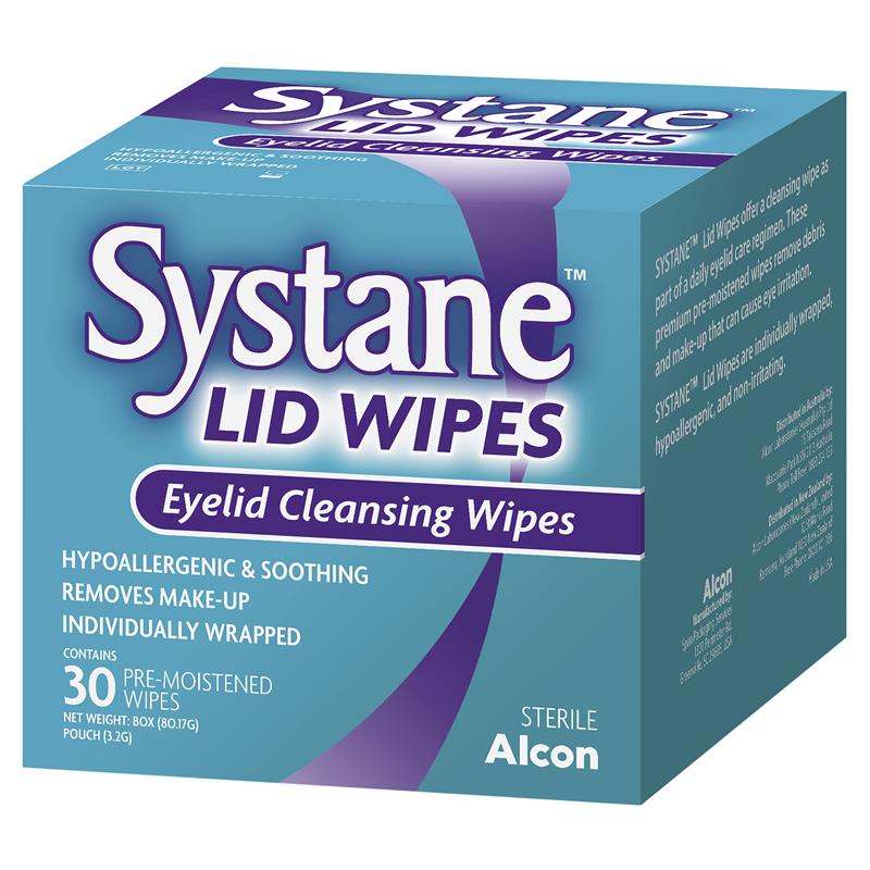 Load image into Gallery viewer, Systane Lid Wipes 30 Pack
