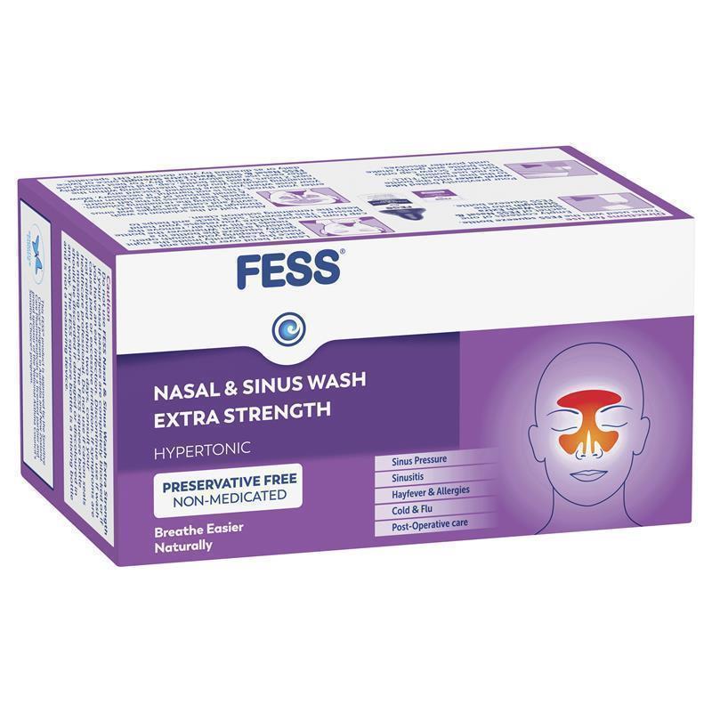 Load image into Gallery viewer, Fess Nasal &amp; Sinus Wash Extra Strength Refill 24 Sachets
