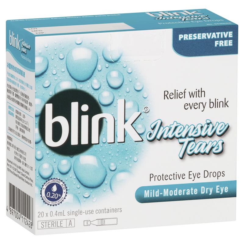 Load image into Gallery viewer, Blink Intensive Tears 0.4 x 20 Vials
