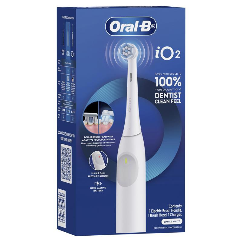 Load image into Gallery viewer, Oral B Power Toothbrush iO 2 Series White
