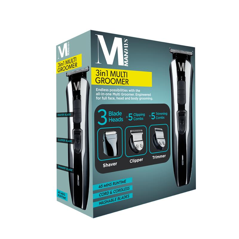 Load image into Gallery viewer, Mandays 3 In 1 Multi Groomer
