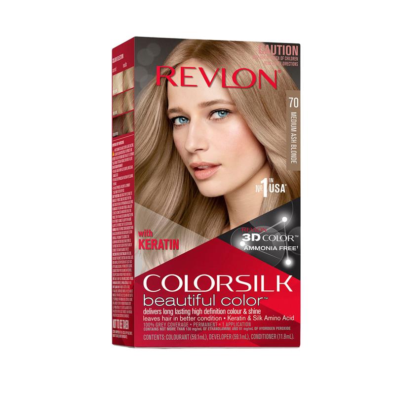 Load image into Gallery viewer, Revlon ColorSilk 70 Medium Ash Blonde
