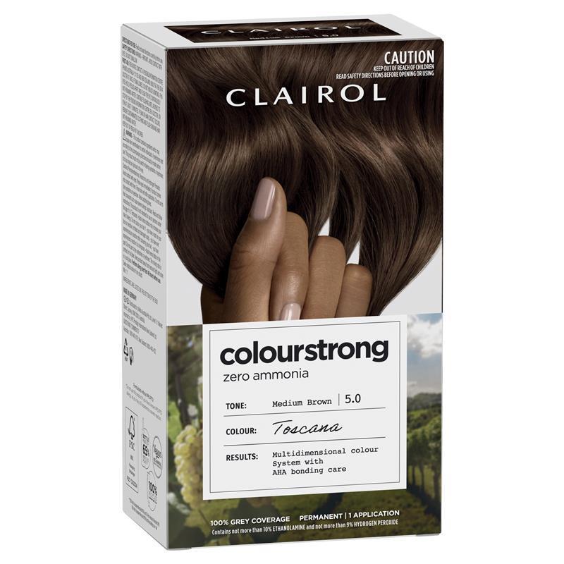 Load image into Gallery viewer, Clairol Colour Strong Kit 5.0 Medium Brown
