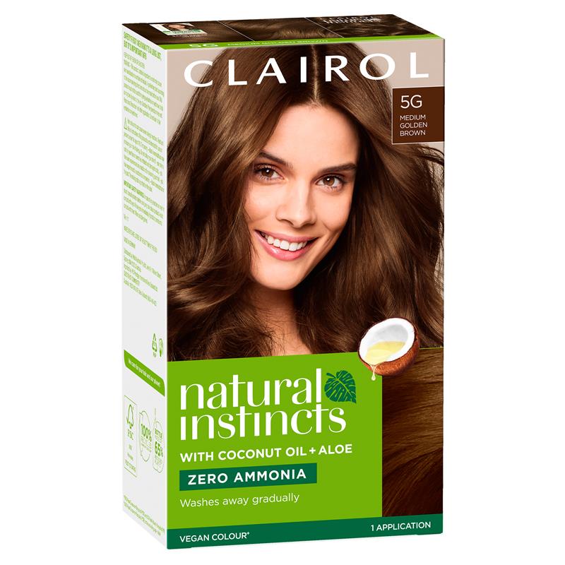 Load image into Gallery viewer, Natural Instincts 5G Pecan, Medium Golden Brown Semi Permanent Hair Colour
