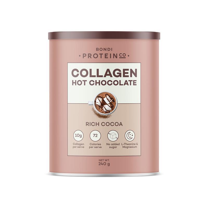 Load image into Gallery viewer, Bondi Protein Co. Collagen Hot Chocolate 240g
