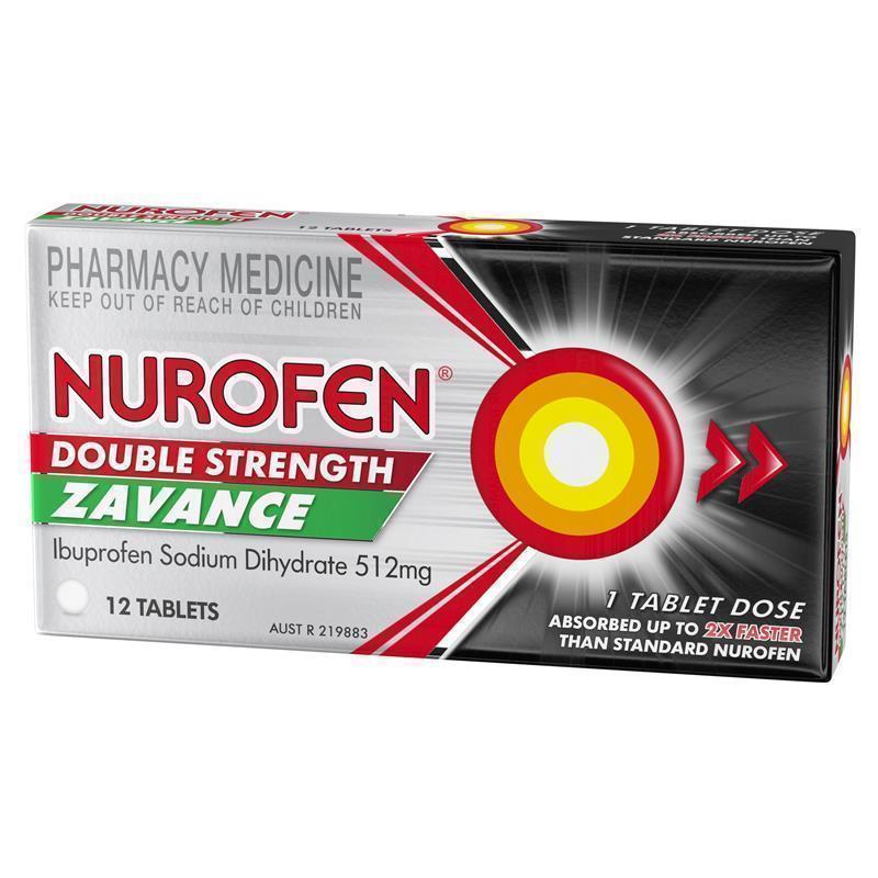 Load image into Gallery viewer, Nurofen Double Strength Zavance 512mg 12 Tablets
