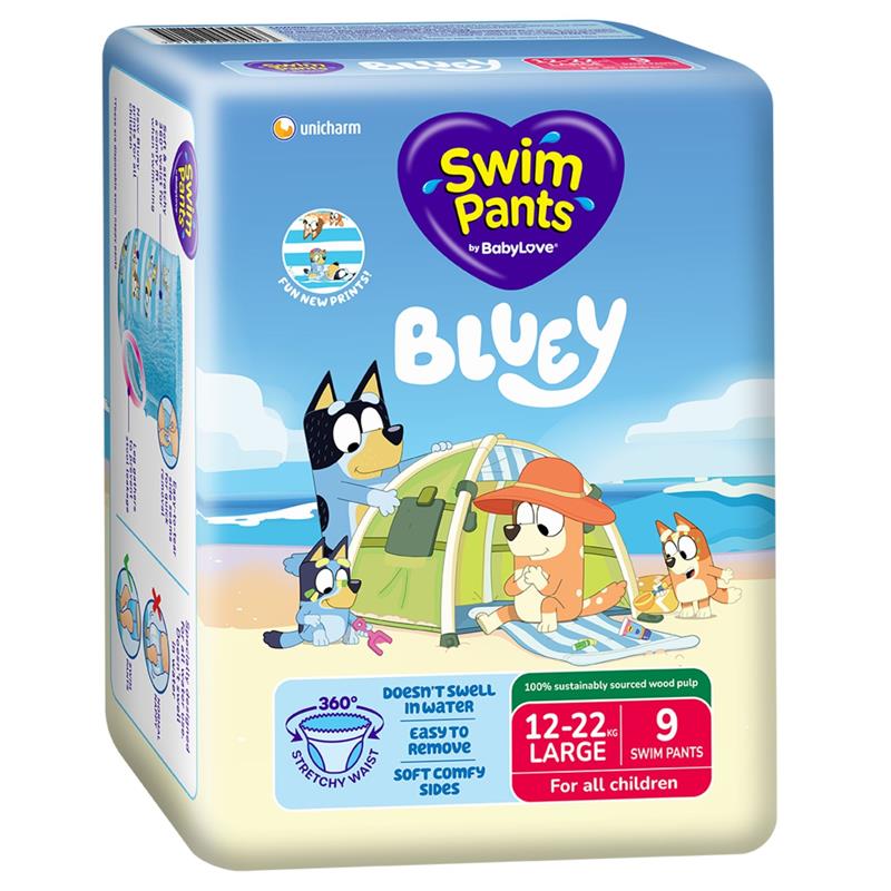 Load image into Gallery viewer, BabyLove Swim Pants Large (12-22kg) 9 Pack
