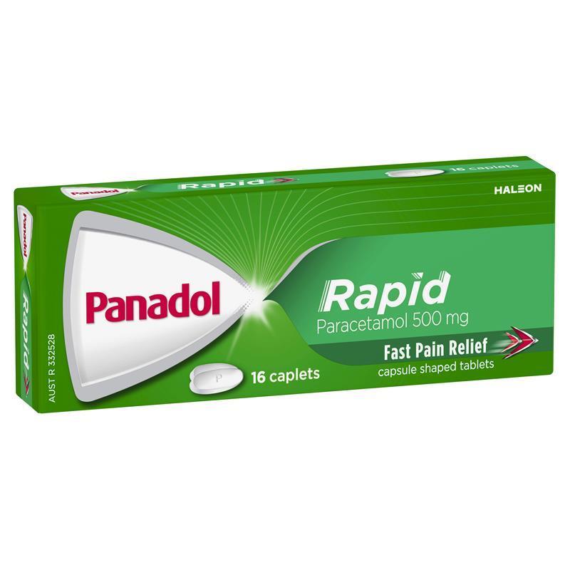Load image into Gallery viewer, Panadol Rapid Paracetamol Pain Relief 16 Caplets

