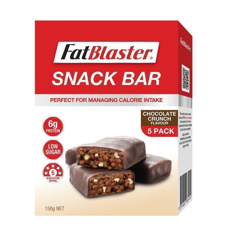 Load image into Gallery viewer, Fatblaster Chocolate Crunch Bar 5 x 30g
