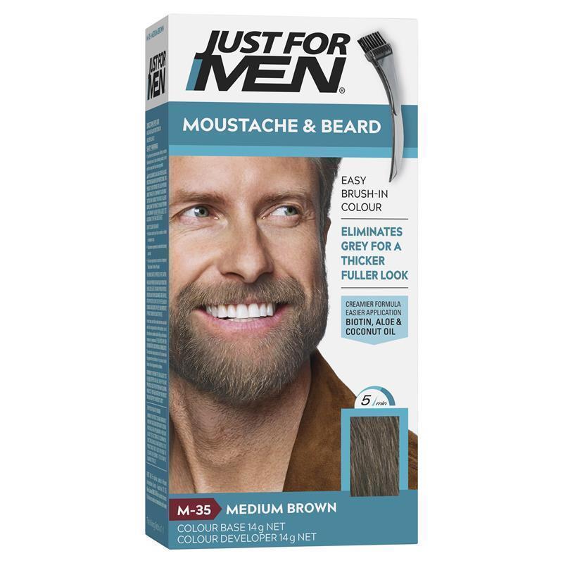Load image into Gallery viewer, Just for Men Beard Colour - Medium Brown
