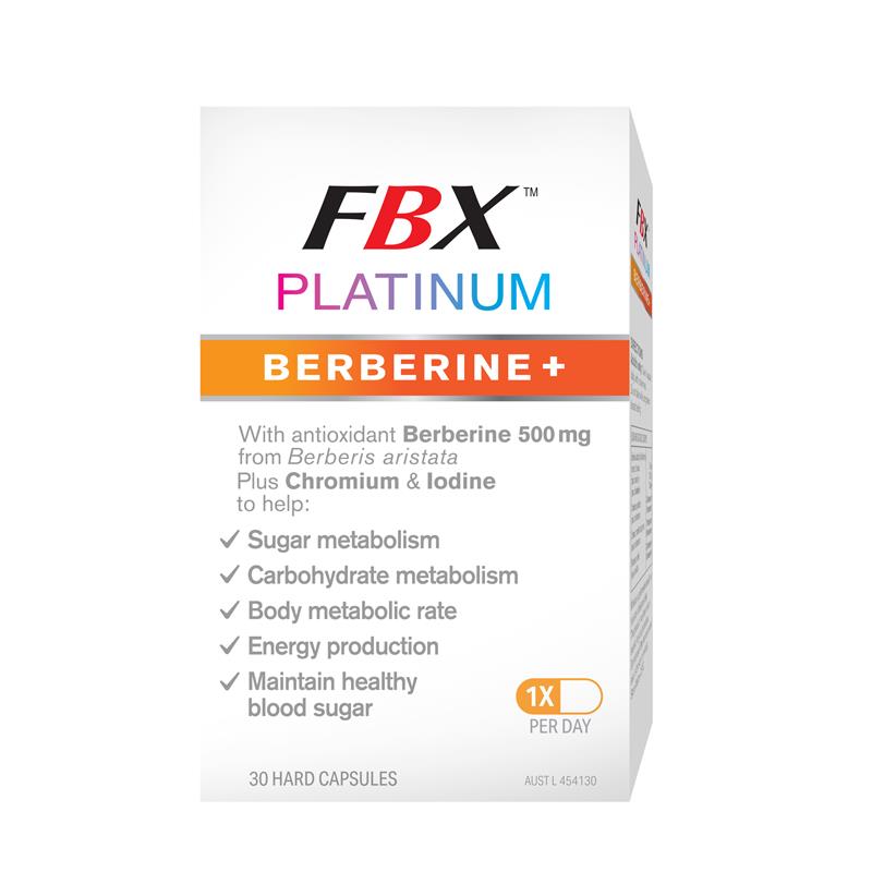Load image into Gallery viewer, FBX Platinum Berberine+ 30 Capsules
