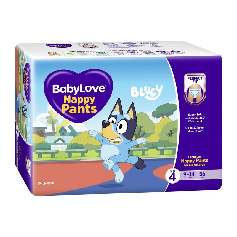 Load image into Gallery viewer, BabyLove Nappy Pants Size 4 (9-14kg) 56 Pack
