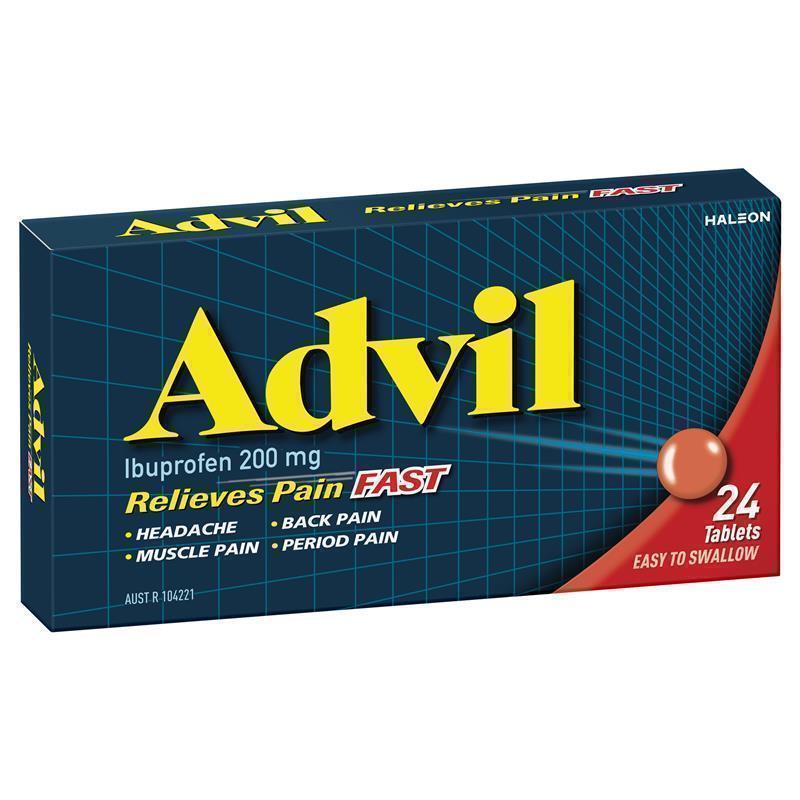 Load image into Gallery viewer, Advil Ibuprofen Pain Relief 24 Tablets
