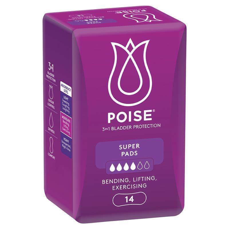 Load image into Gallery viewer, Poise Pads Super 14 Pack
