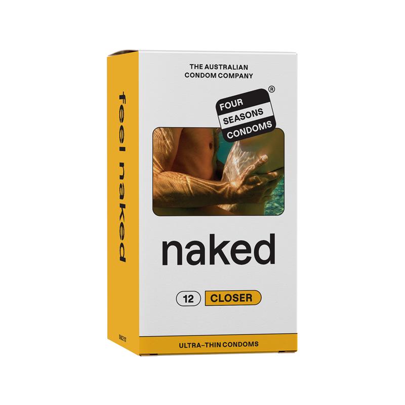 Load image into Gallery viewer, Four Seasons Condoms Naked Closer 12 Pack
