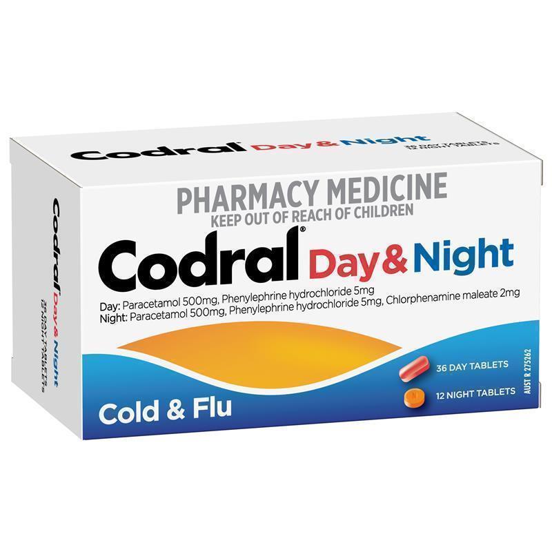 Load image into Gallery viewer, Codral PE Day &amp; Night Tablets 48 Pack
