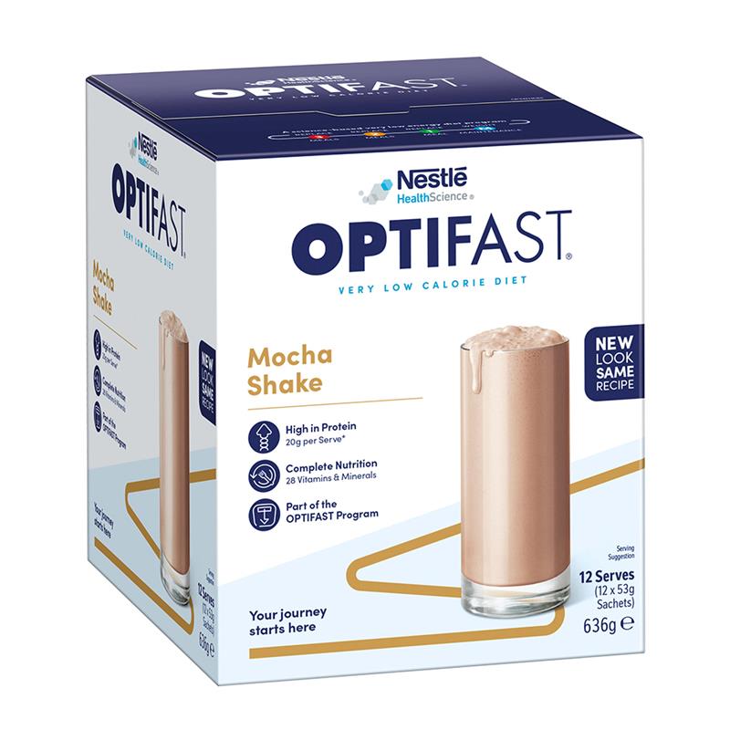 Load image into Gallery viewer, Optifast VLCD Shake Mocha 12 x 53g
