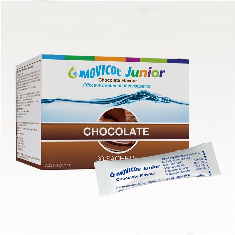 Load image into Gallery viewer, Movicol Junior Chocolate 30 Sachets
