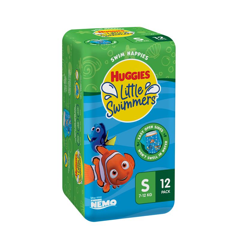Load image into Gallery viewer, Huggies 12 Swimmer Small
