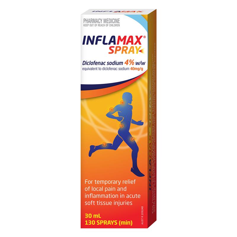 Load image into Gallery viewer, Inflamax Spray Diclofenac 4% 30ml
