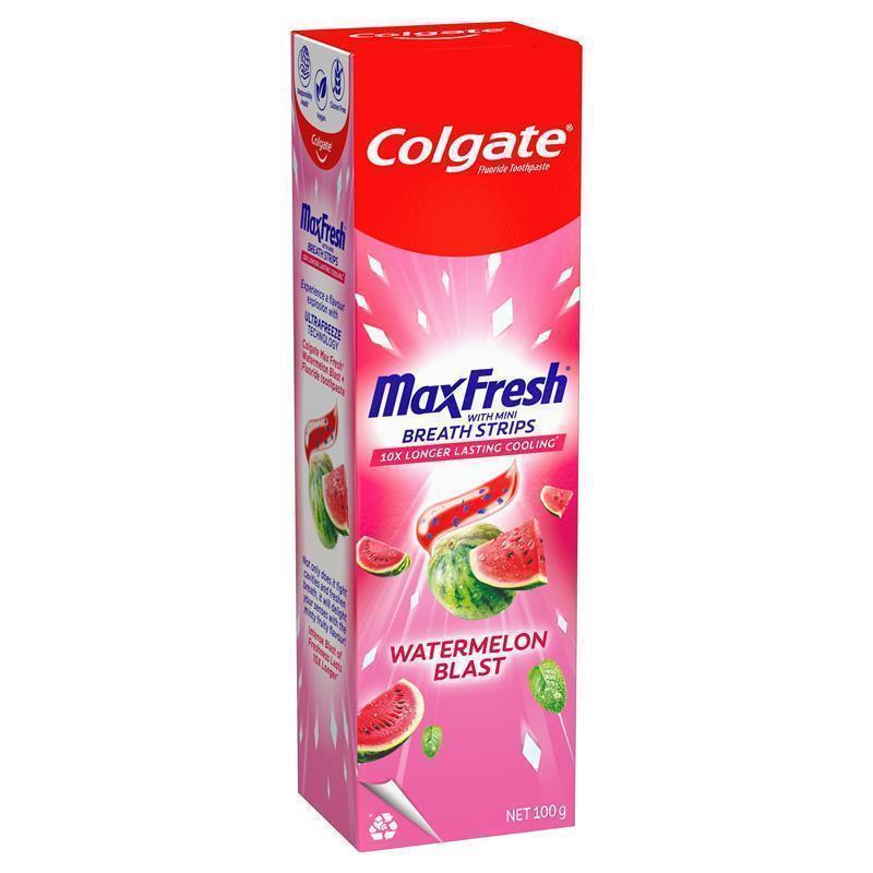 Load image into Gallery viewer, Colgate Toothpaste Max Fresh Watermelon 100g
