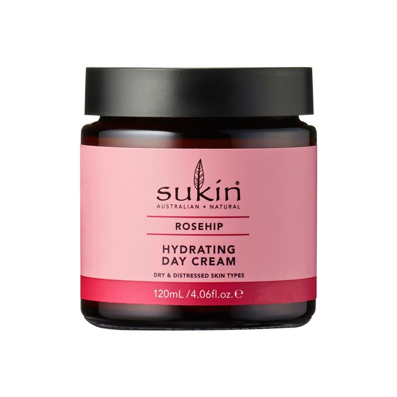 Load image into Gallery viewer, Sukin Rosehip Hydrating Day Cream 120ml
