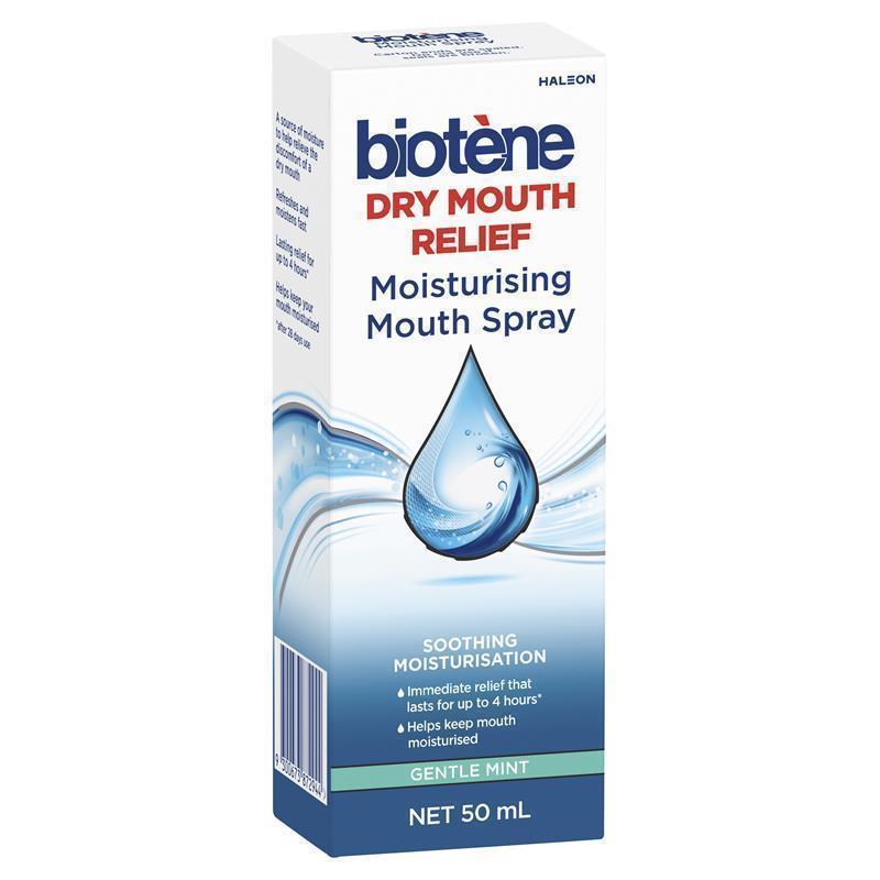 Load image into Gallery viewer, Biotene Dry Mouth Relief Spray Gentle Mint 50ml

