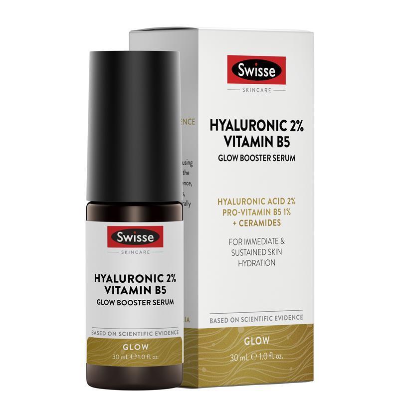 Load image into Gallery viewer, Swisse Beauty Hyaluronic 2% Vitamin B5 Glow Booster Serum 30ml
