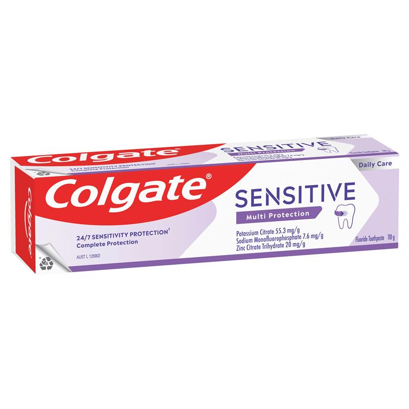 Load image into Gallery viewer, Colgate Toothpaste Sensitive Teeth Pain Multi Protection 110g
