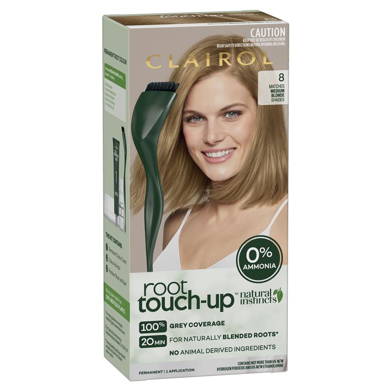 Load image into Gallery viewer, Clairol Root Touch Up Natural Instincts 8 Medium Blonde Permanent Hair Colour
