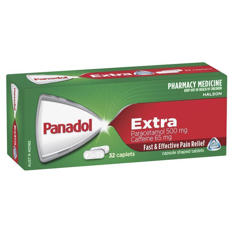 Load image into Gallery viewer, Panadol Extra Paracetamol Pain Relief 32 Caplets

