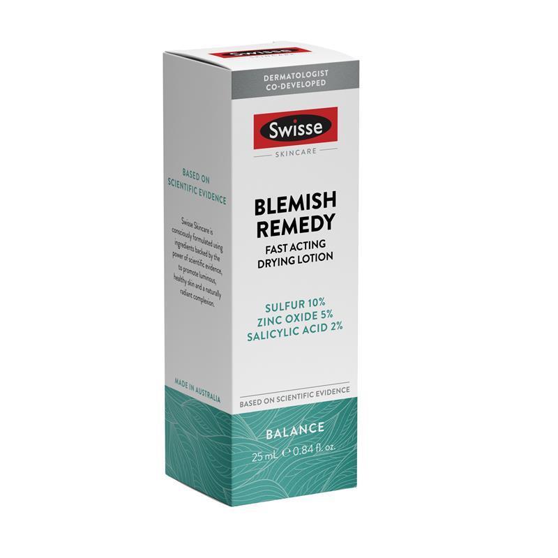 Load image into Gallery viewer, Swisse Skincare Blemish Remedy Fast-Acting Drying Lotion 25ml
