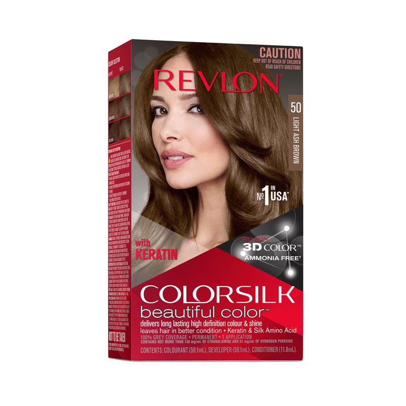 Load image into Gallery viewer, Revlon Colorsilk 50 Light Ash Brown
