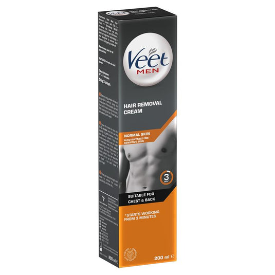 Veet For Men Hair Removal Cream Normal Skin 200ml