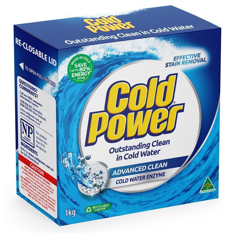 Load image into Gallery viewer, Cold Power Advanced Clean Laundry Powder 1kg
