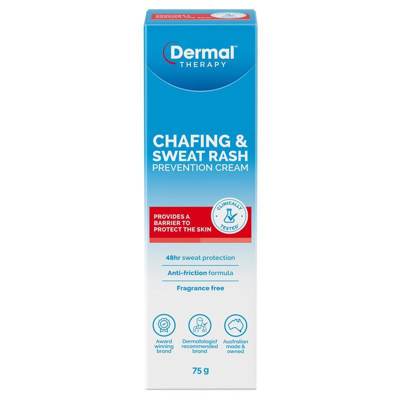 Load image into Gallery viewer, Dermal Therapy Chafing &amp; Sweat Rash Cream 75g
