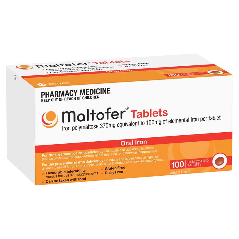 Load image into Gallery viewer, Maltofer Oral Iron 100mg 100 Tablets
