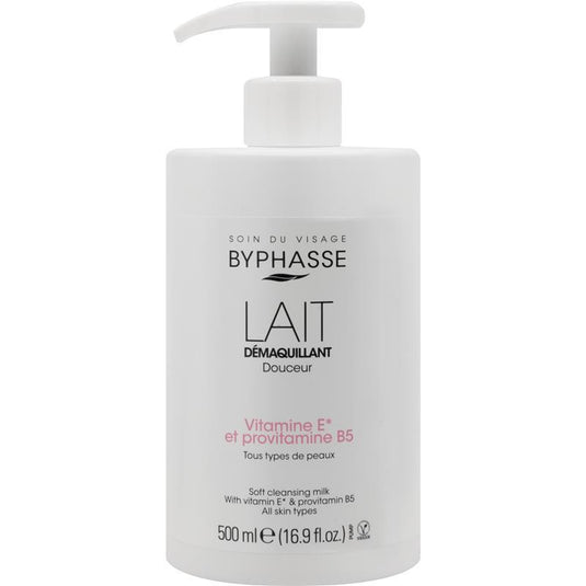 Byphasse Soft Cleansing Milk Face And Eye 500ml