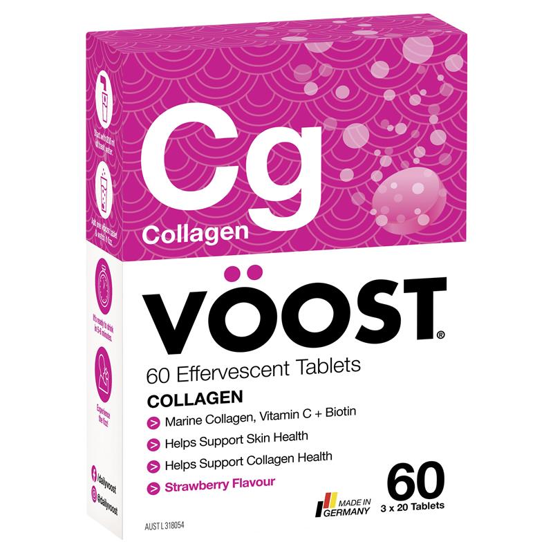 Load image into Gallery viewer, Voost Collagen Effervescent 60 Pack Exclusive Size
