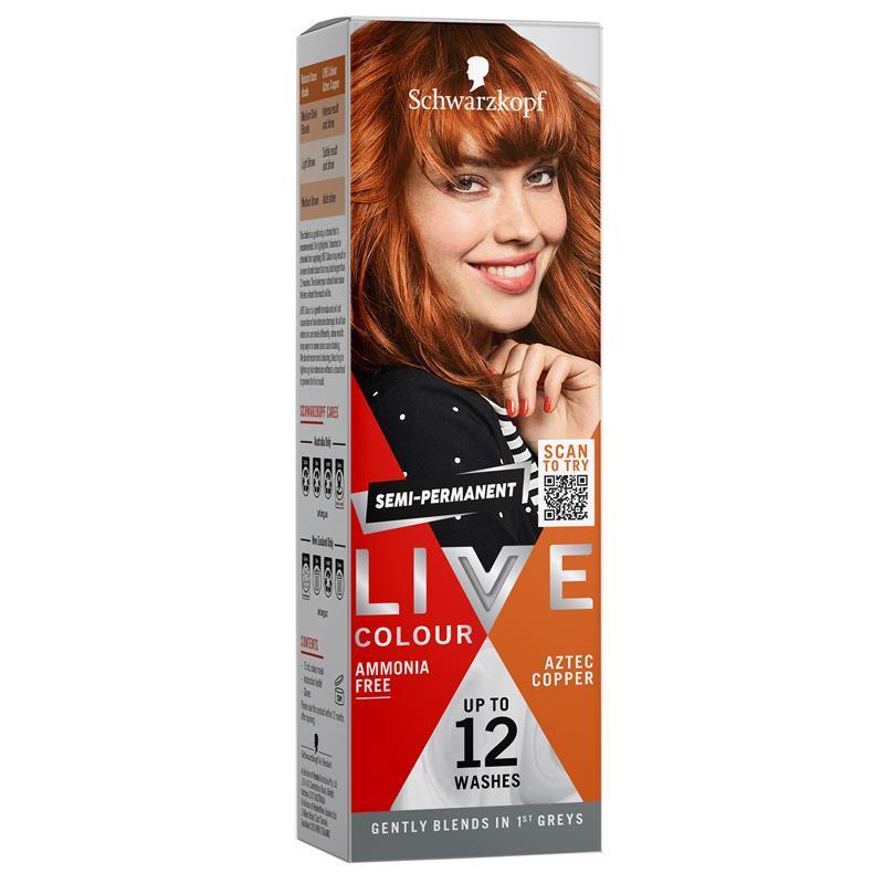 Load image into Gallery viewer, Schwarzkopf LIVE Colour Aztec Copper Semi Permanent 75ml

