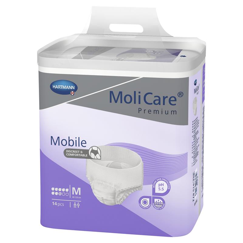 Load image into Gallery viewer, Molicare Premium Mobile 8 Drops Medium 14 Pack
