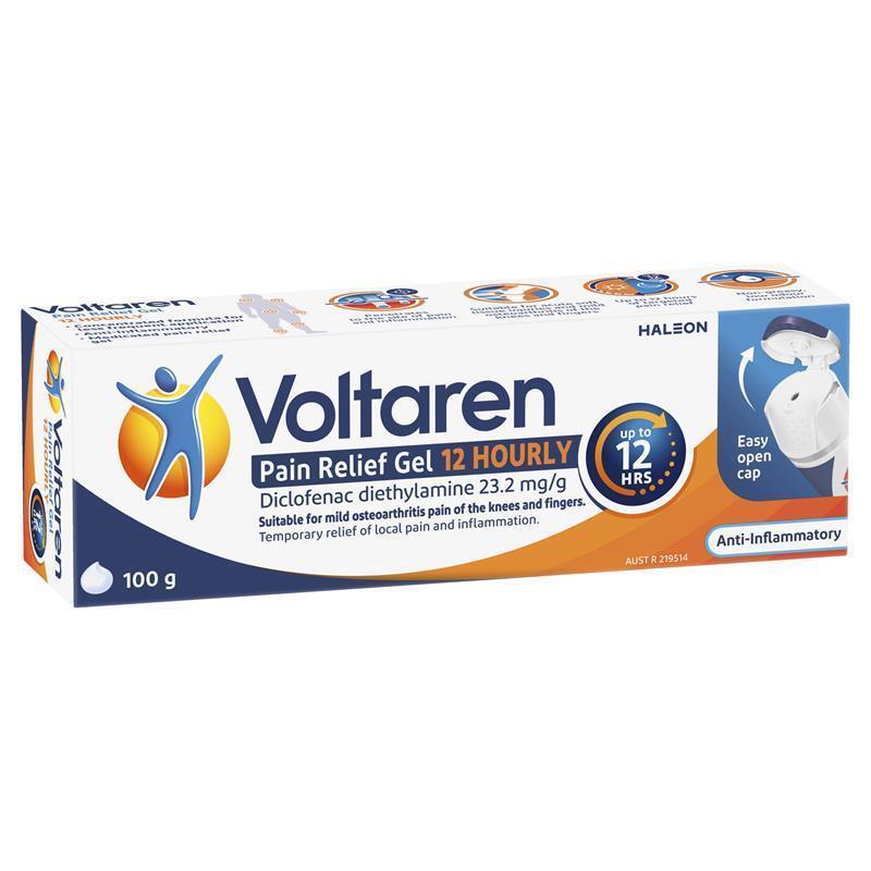 Load image into Gallery viewer, Voltaren Pain Relief Gel 12 Hourly 100g
