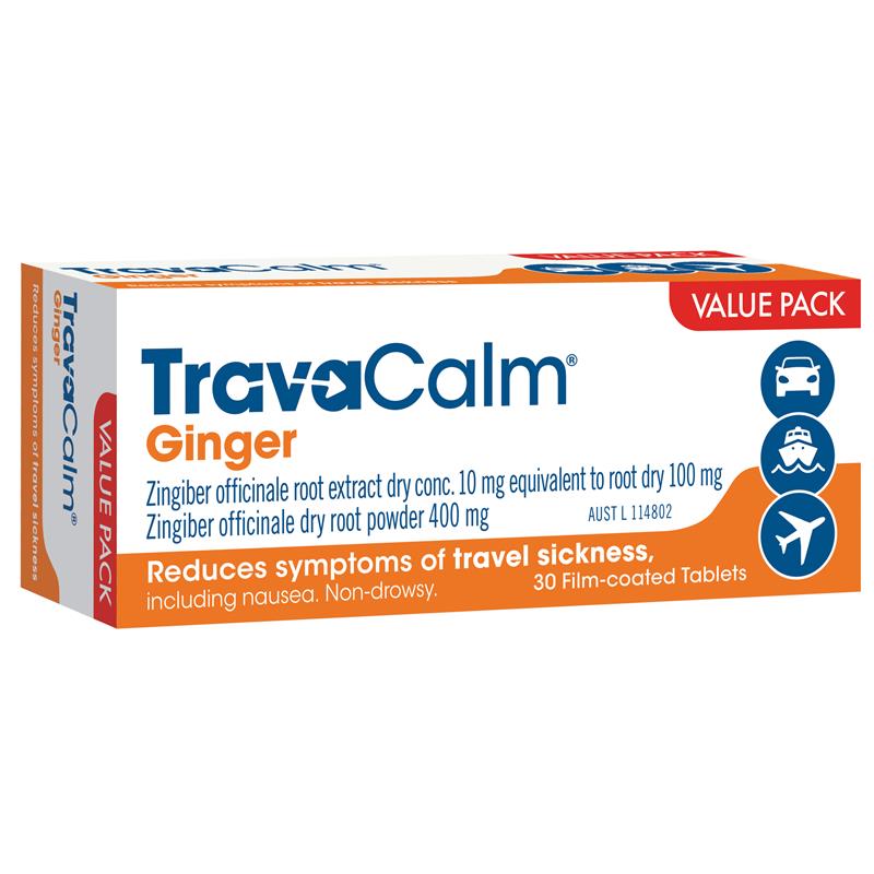 Load image into Gallery viewer, Travacalm Ginger 30 Tablets
