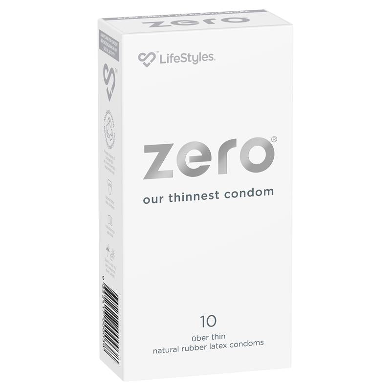 Load image into Gallery viewer, LifeStyles Zero Condoms 10 Pack
