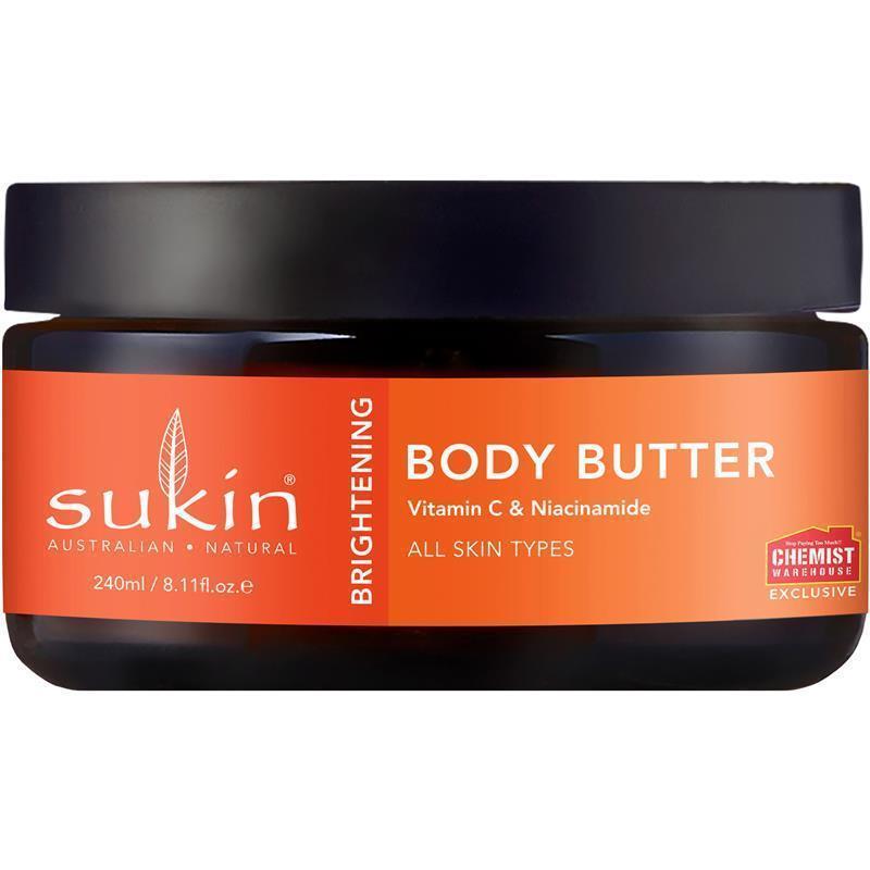 Load image into Gallery viewer, Sukin Brightening Vitamin C &amp; Niacinamide Body Butter 240ml
