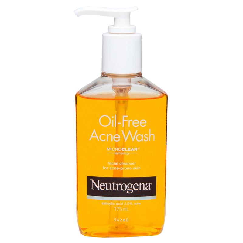 Load image into Gallery viewer, Neutrogena Oil Free Acne Wash Face Cleanser 175mL
