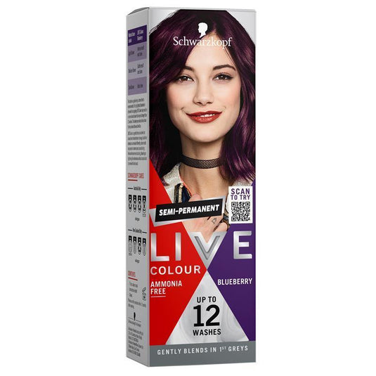 Schwarzkopf LIVE Colour Blueberry Semi Permanent 75ml