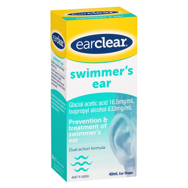 Load image into Gallery viewer, EarClear Swimmer's Ear Drops 40mL – Prevention &amp; Treatment of Swimmer's Ear

