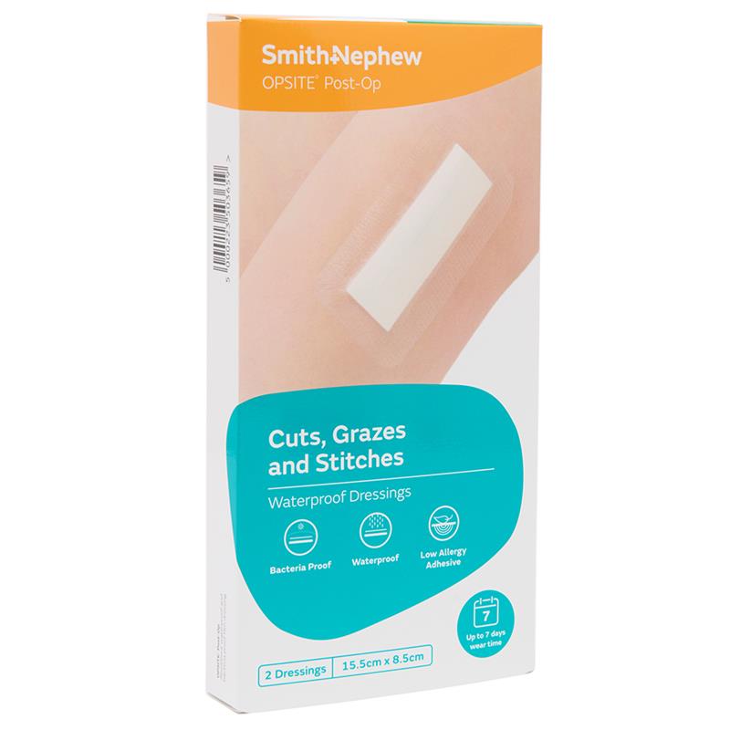 Load image into Gallery viewer, Opsite Post-Op 15.5cm x 8.5cm Dressing 2 Pack
